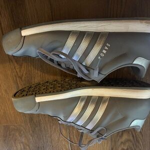 Adidas Samoa Gray and White Casual Sneakers